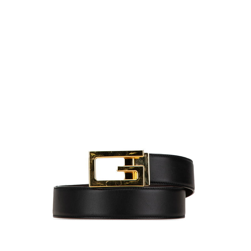 Gucci Reversible Leather Belt Square G Buckle