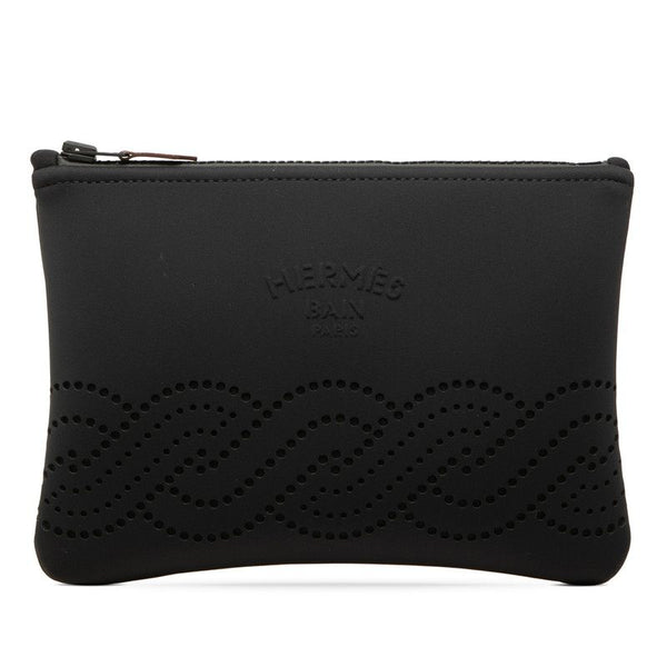 Hermes Neoban Torsade Marine PM Nylon Pouch