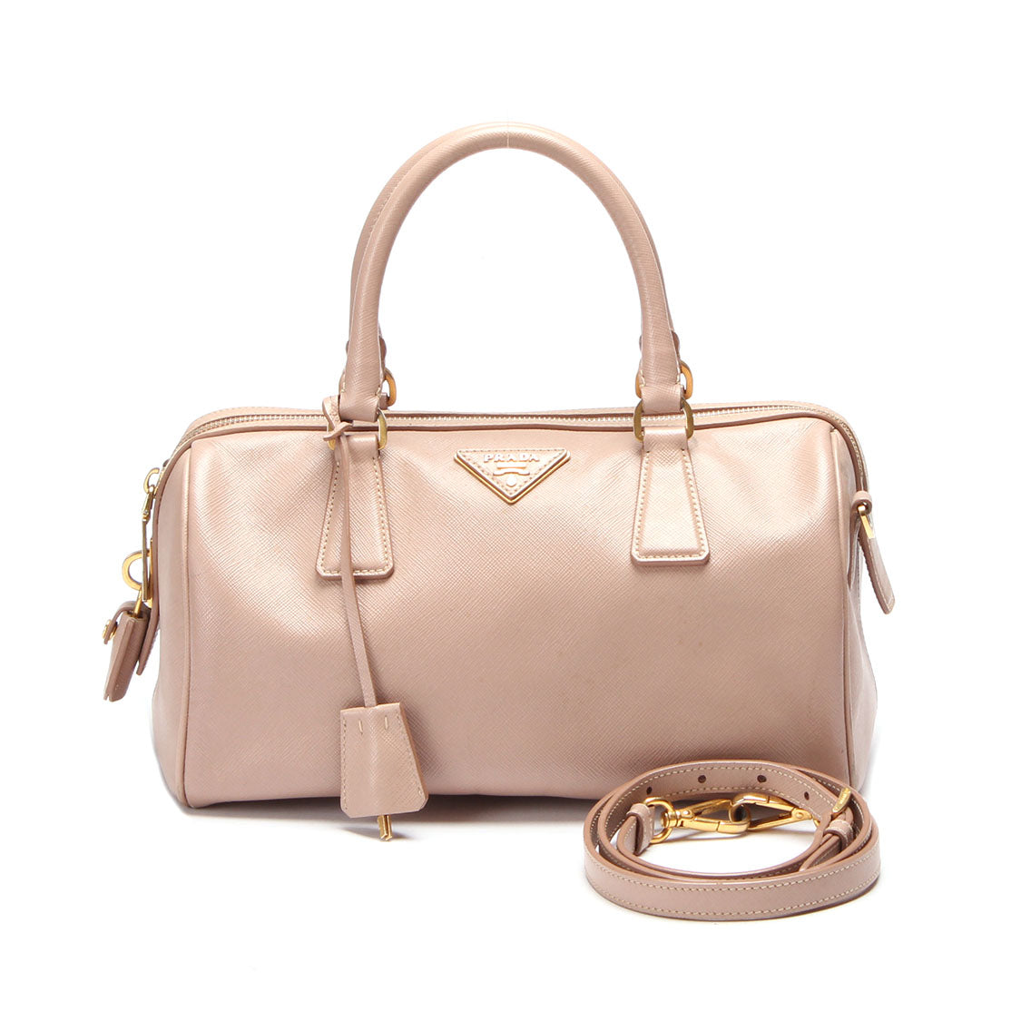 Saffiano Lux Boston Bag