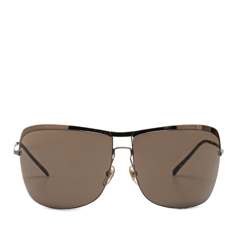 Gucci Brown Plastic Sunglasses