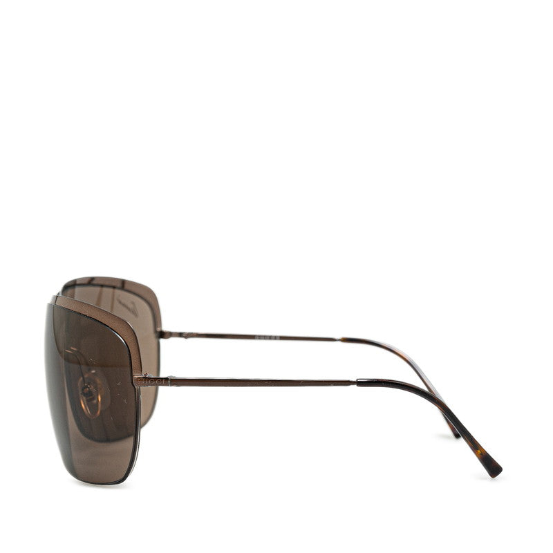 Gucci Brown Plastic Sunglasses