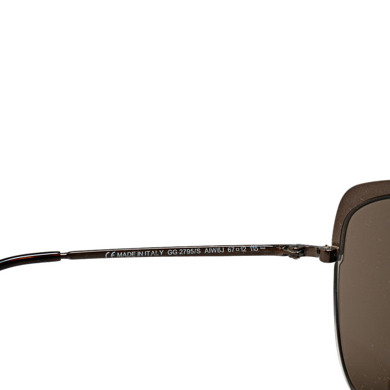 Gucci Brown Plastic Sunglasses