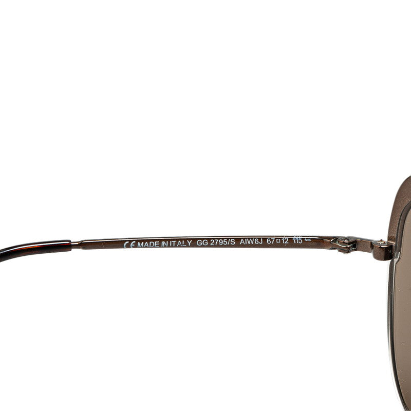 Gucci Brown Plastic Sunglasses