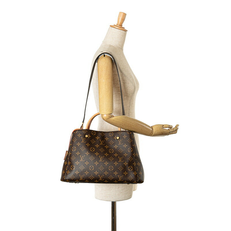 Louis Vuitton Monogram Montaigne MM Handbag M41056