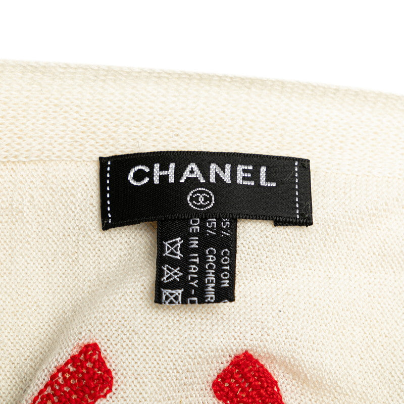 Chanel Cotton Cashmere Scarf