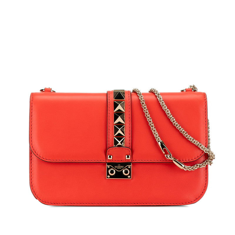 Valentino Rockstuds Leather Chain Handbag