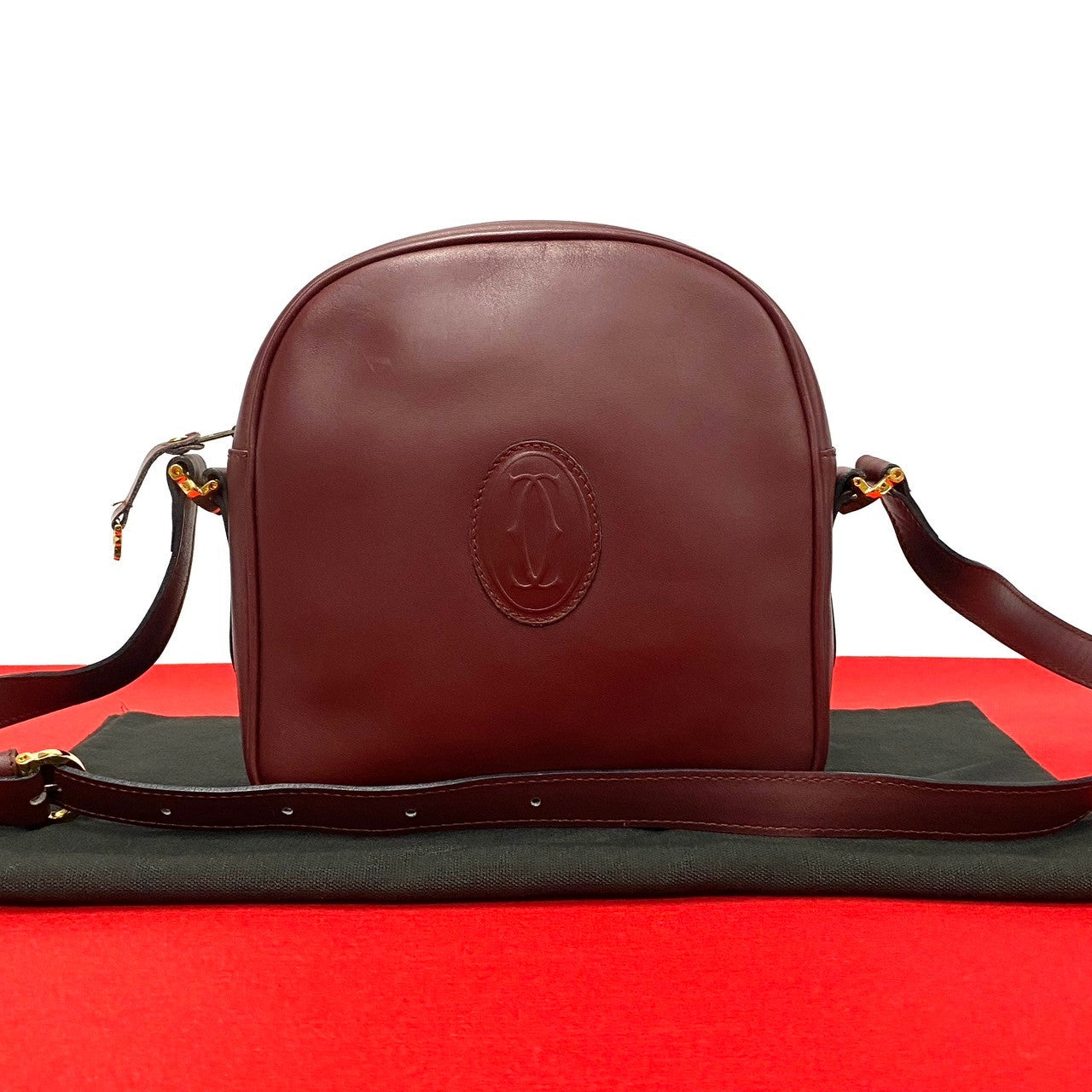 Cartier Must de Cartier Crossbody Bag  Leather Crossbody Bag in Excellent condition