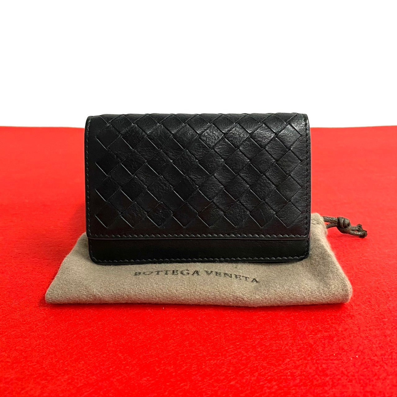 Bottega Veneta Leather Card Case 61166