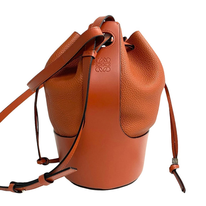 Loewe Leather Balloon Bucket Bag Leather Crossbody Bag