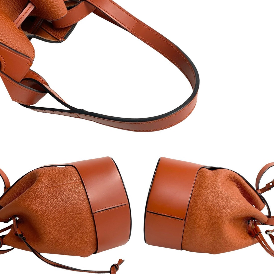 Loewe Leather Balloon Bucket Bag Leather Crossbody Bag in Great Condition