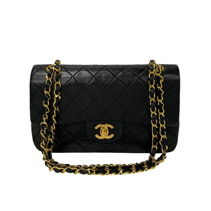 Chanel Classic Small Double Flap Bag  Leather Crossbody Bag