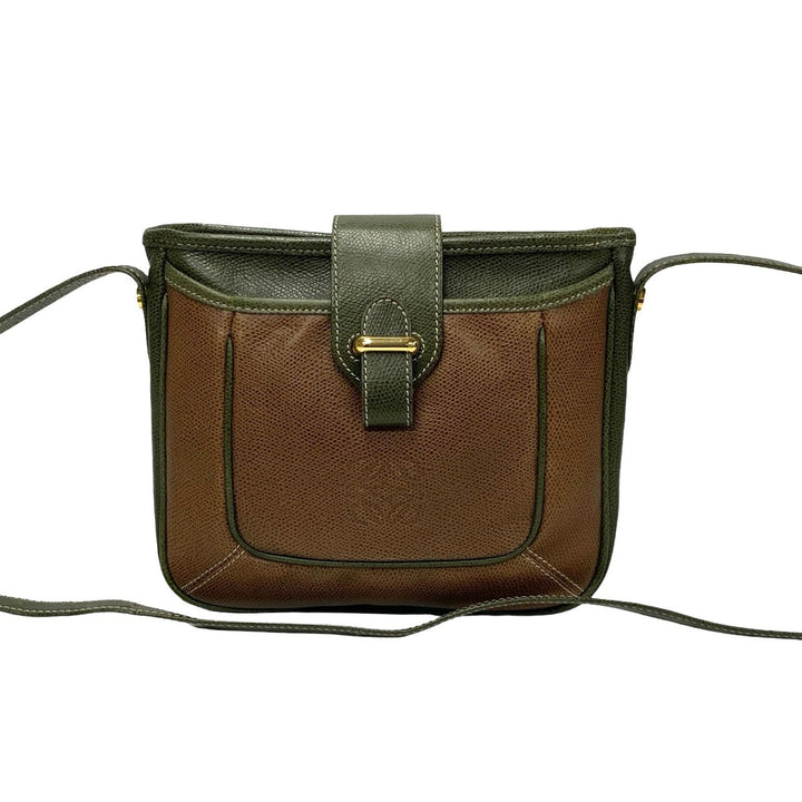 Loewe Leather Anagram Crossbody Bag  Leather Crossbody Bag