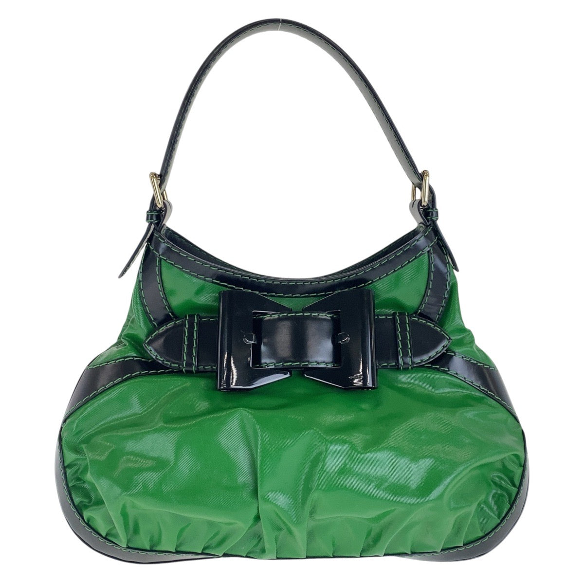 Gucci Nylon/Leather Shoulder Bag