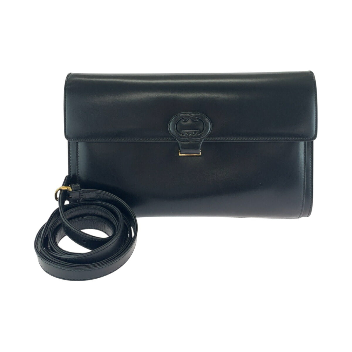 Gucci Old Gucci Leather 2way Shoulder Bag