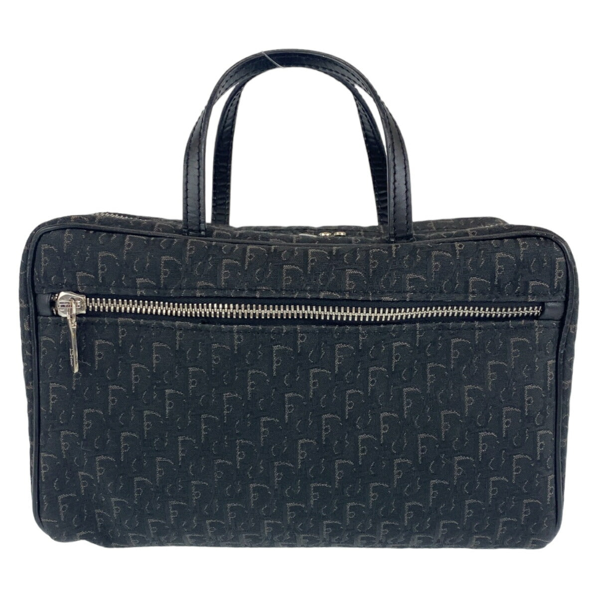 Dior Street Chic Trotter Oblique Canvas Leather Handbag