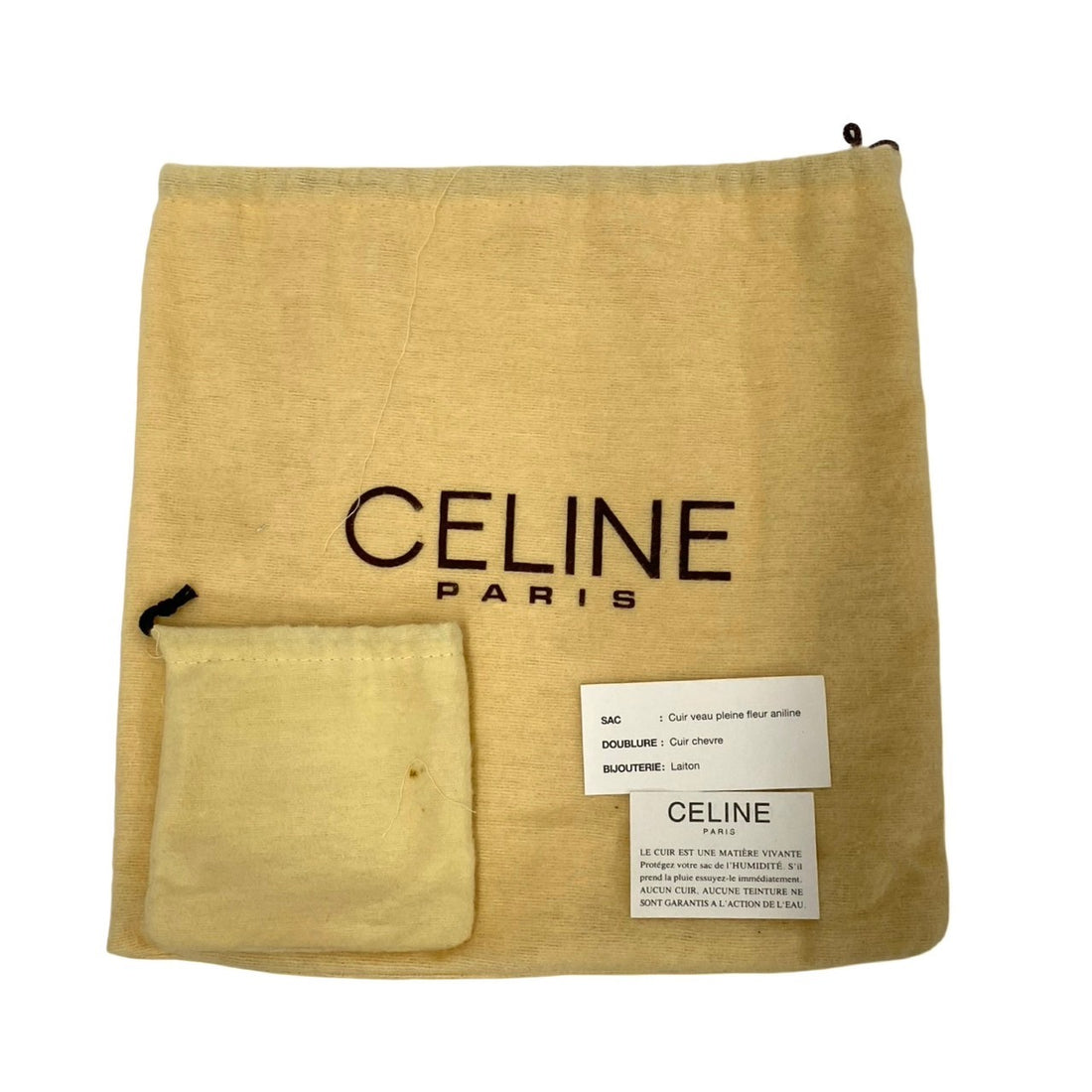 Celine Leather Gancini Top Handle Bag  Leather Crossbody Bag