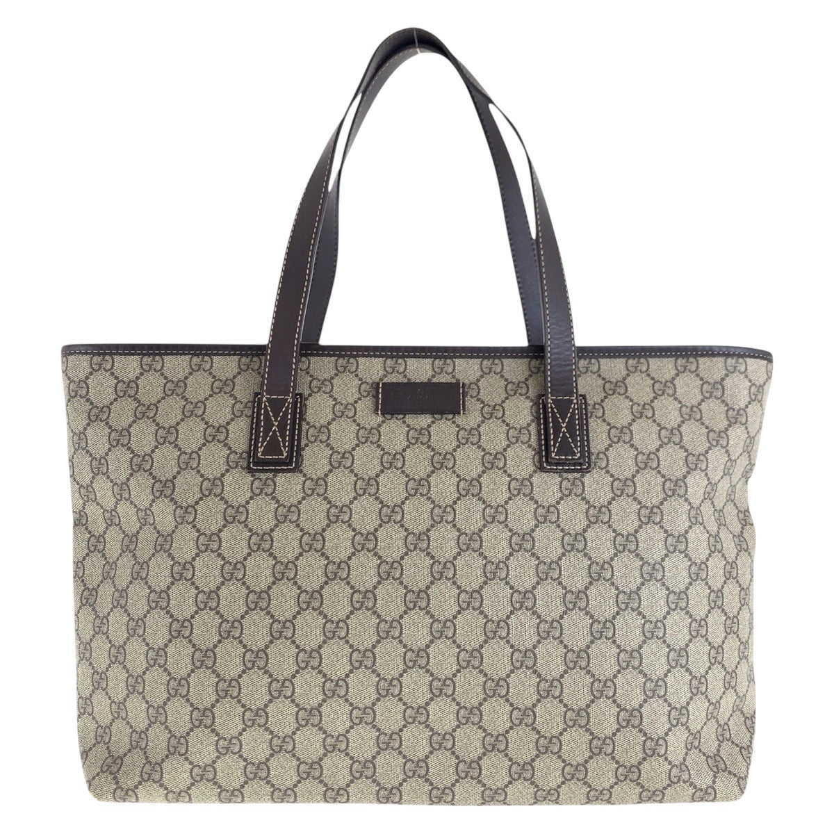 Gucci GG Supreme Canvas Leather 2way Bag