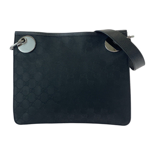 Gucci GG Canvas Leather Shoulder Bag