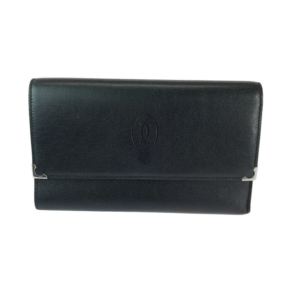 Cartier Must C de Cartier Calfskin Trifold Wallet