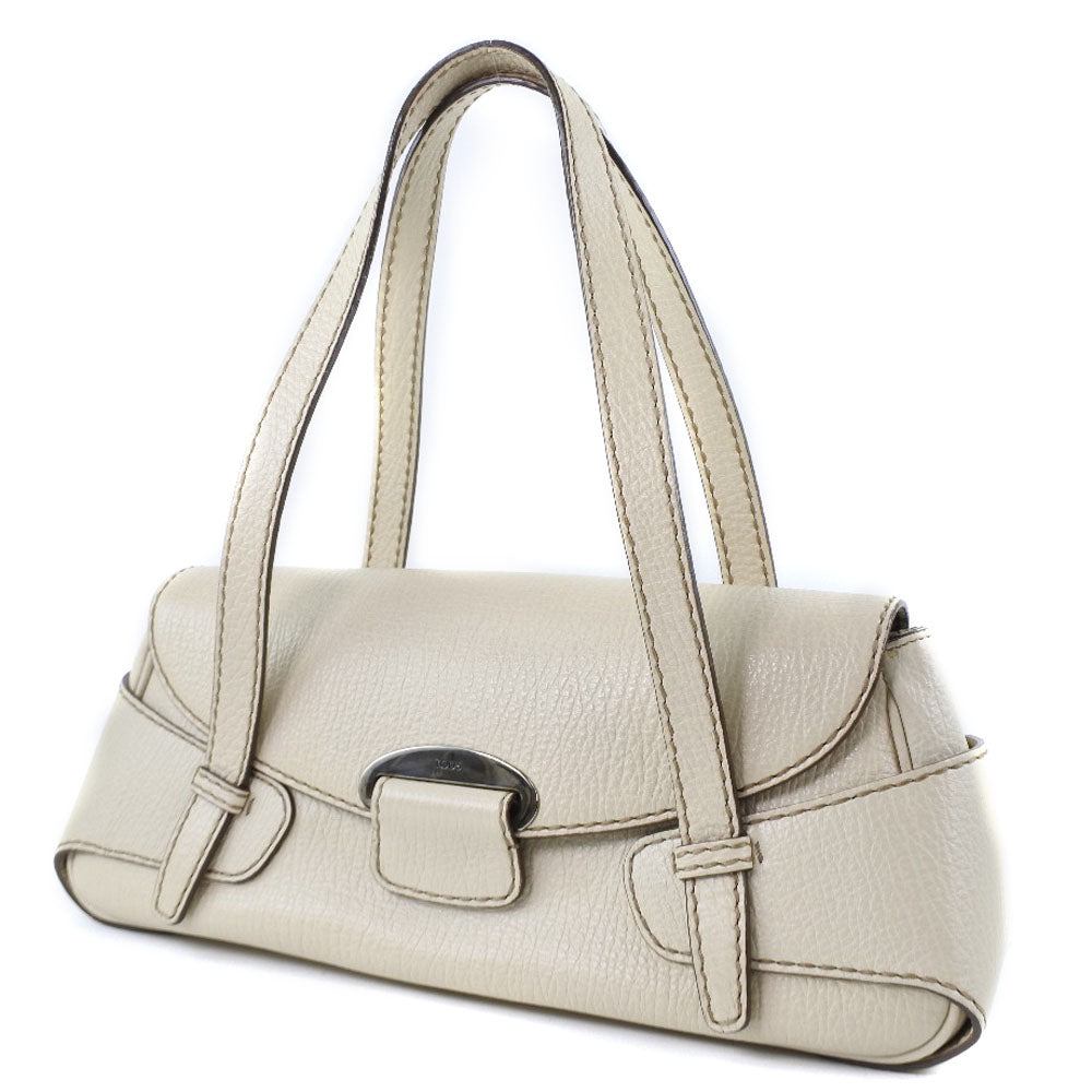 Tod's Leather Handbag Beige