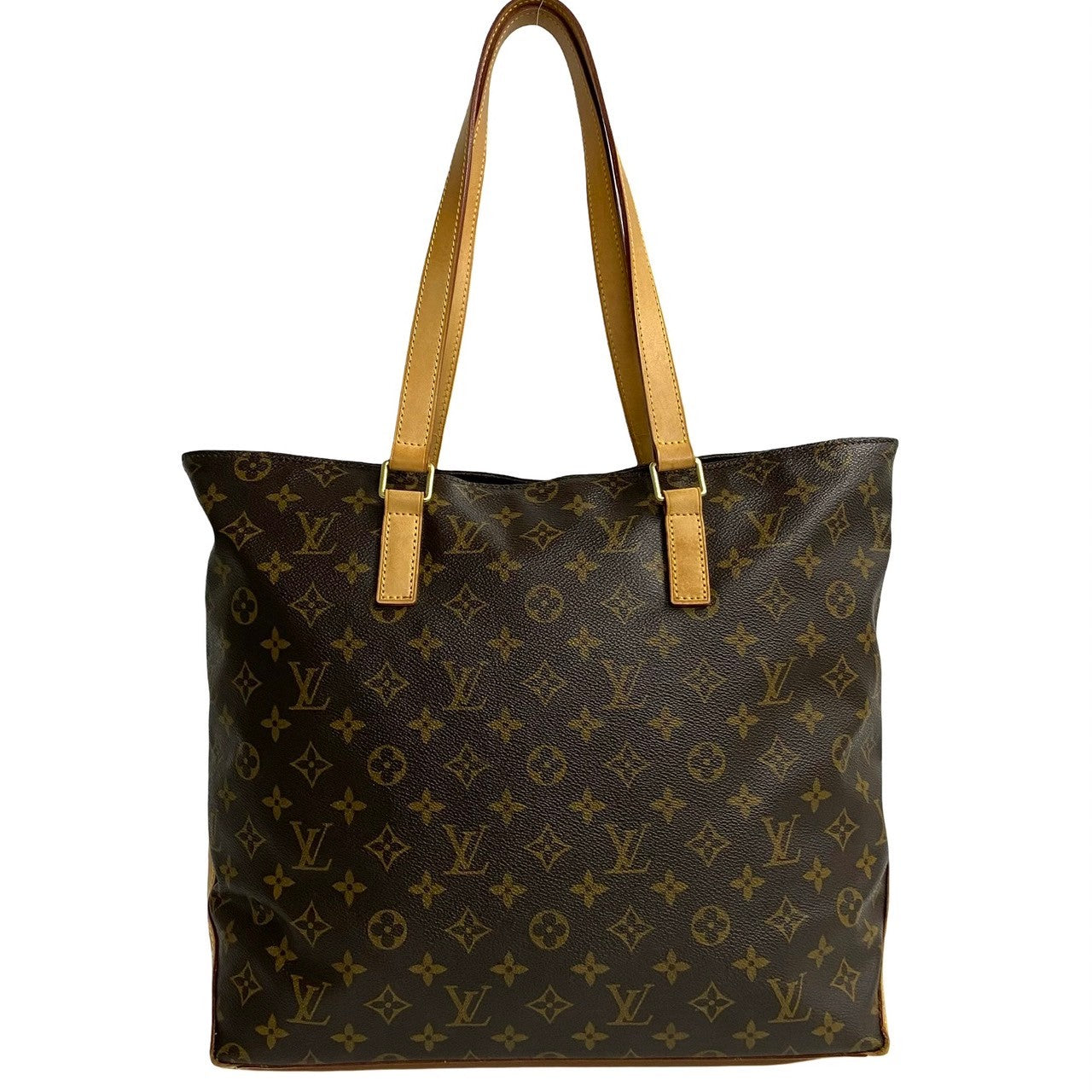 Louis Vuitton Cabas Mezzo Canvas Tote Bag M51151 in Very Good Condition