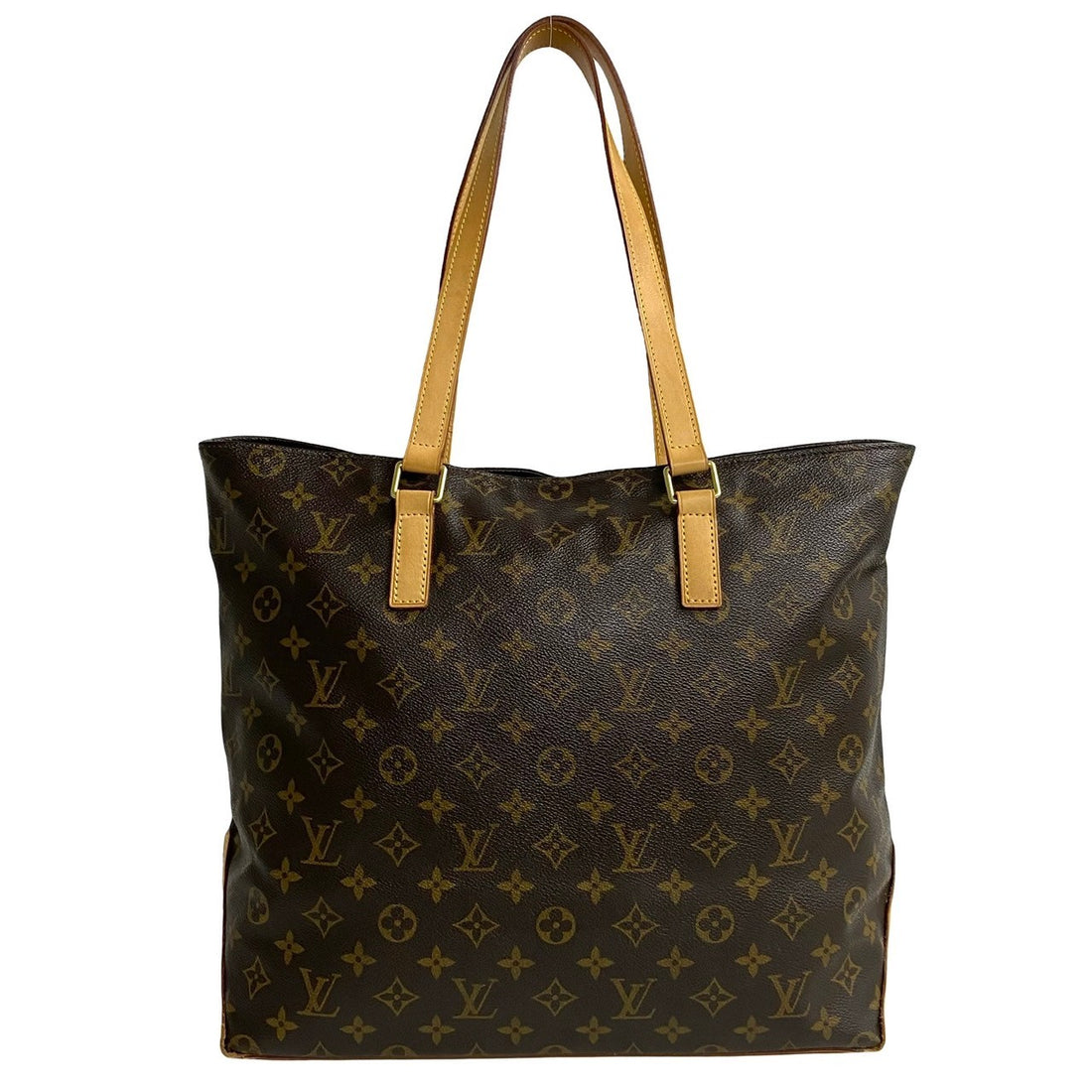 Louis Vuitton Cabas Mezzo Canvas Tote Bag M51151 in Very Good Condition