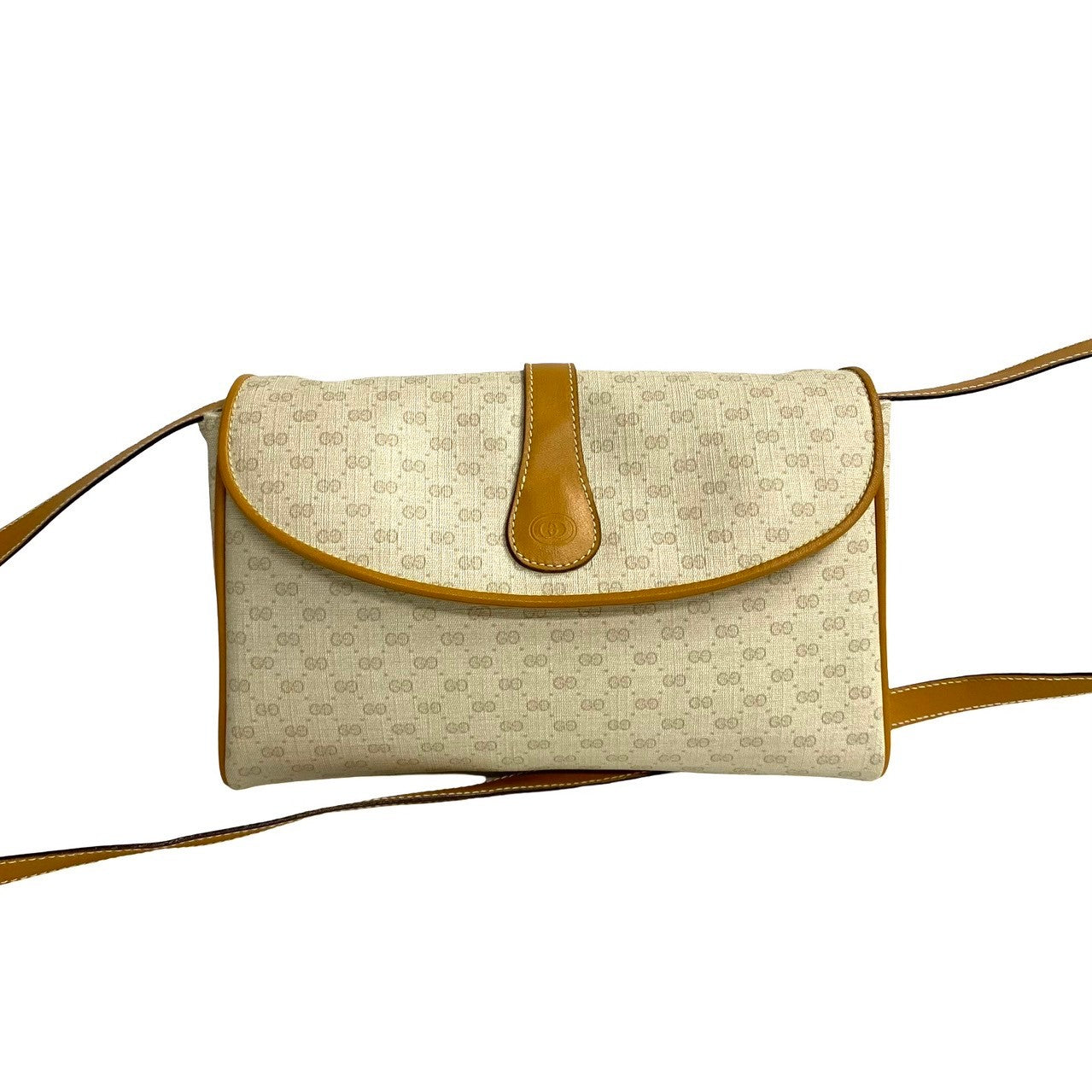 Gucci Micro GG Canvas Crossbody Bag Canvas Crossbody Bag in Great Condition