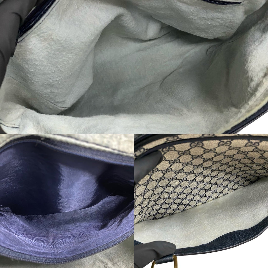 Gucci GG Supreme Boston Bag Canvas Handbag