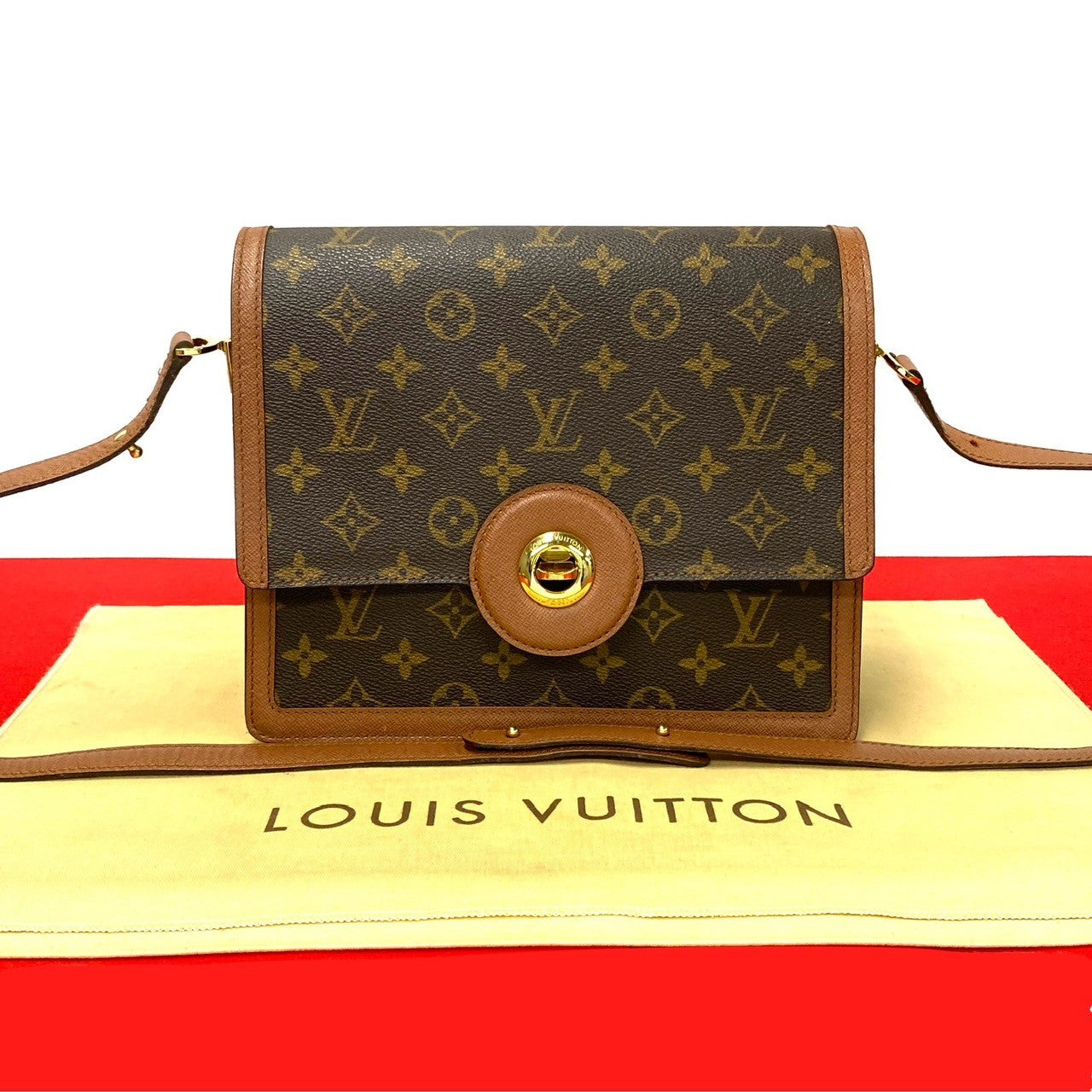 Louis Vuitton Pochette Raspail Canvas Crossbody Bag in Very Good Condition