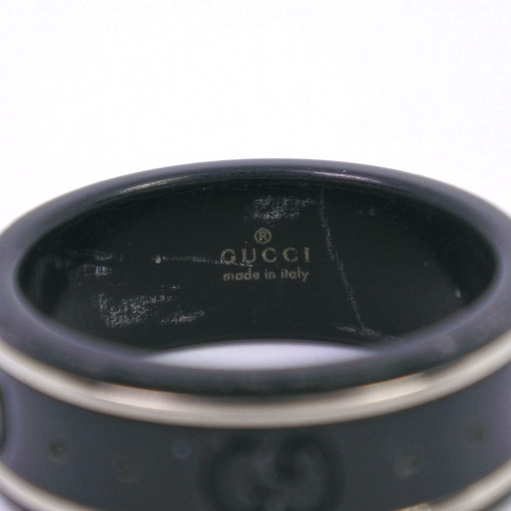 Gucci Icon Ceramic Ring Black