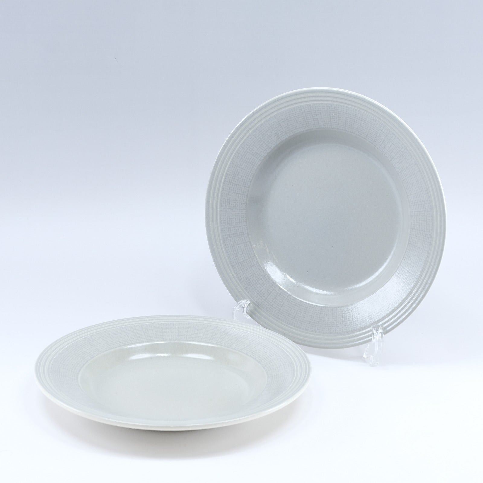 Wedgwood Paul Costelloe Rim Plates Set of 2