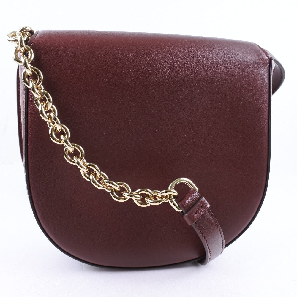 Salvatore Ferragamo Gancini Calf Shoulder Bag