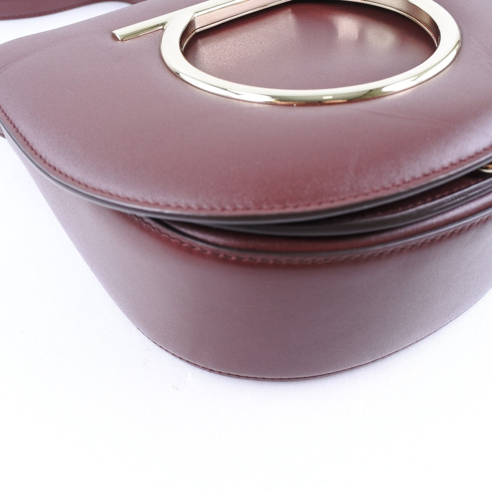 Salvatore Ferragamo Gancini Calf Shoulder Bag