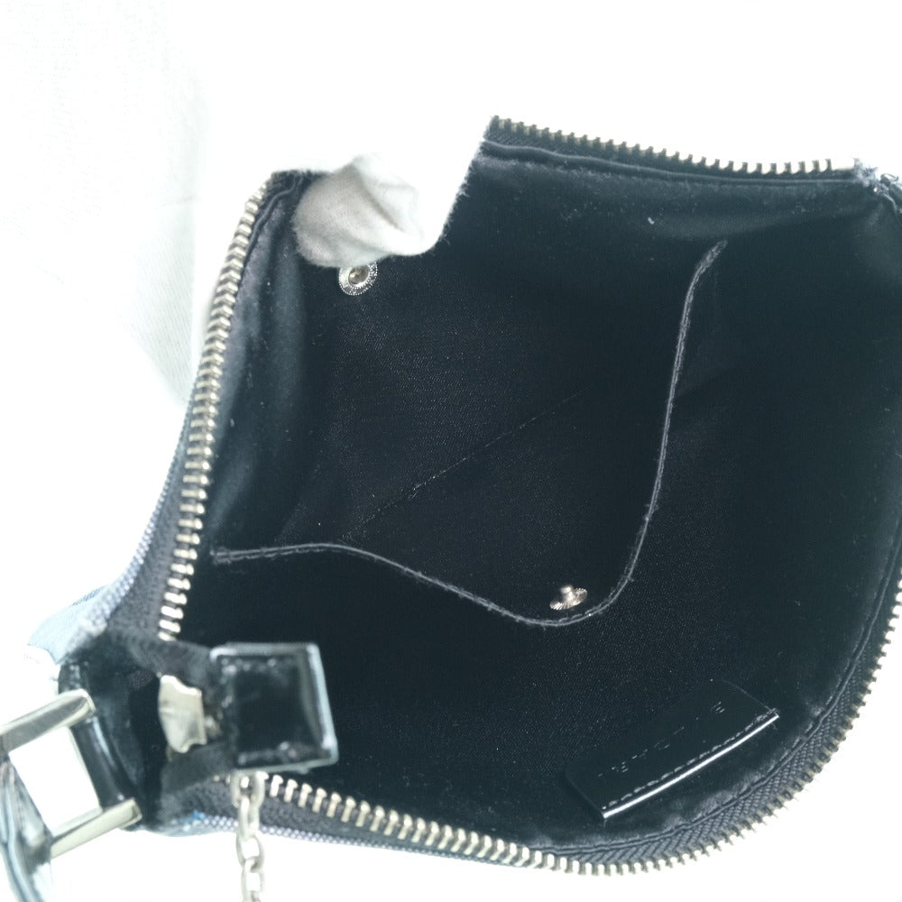 Bvlgari Denim Leather Shoulder Bag