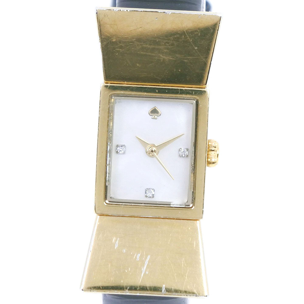 Kate Spade Stainless Steel Leather Quartz Watch