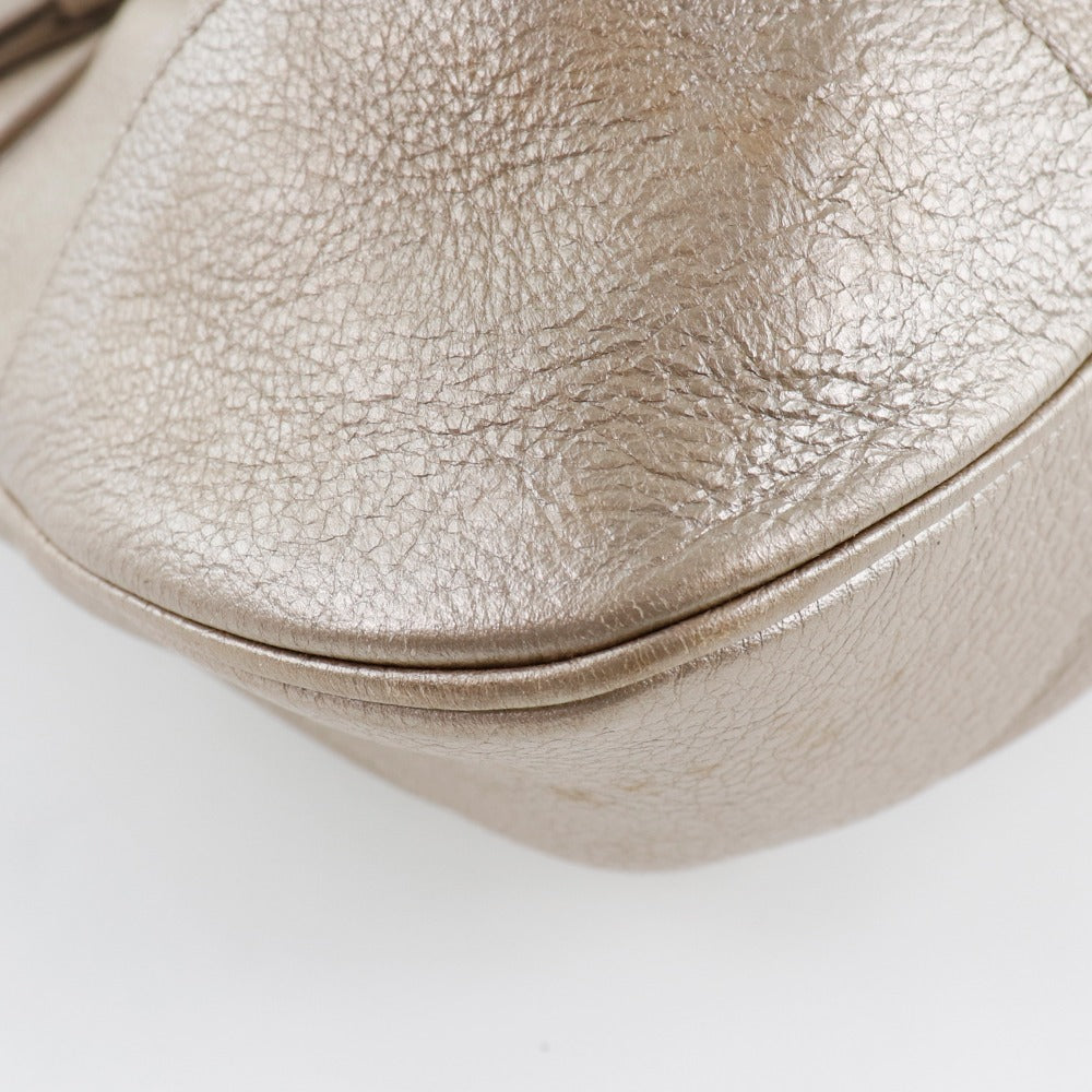 Salvatore Ferragamo Leather Handbag Gancini