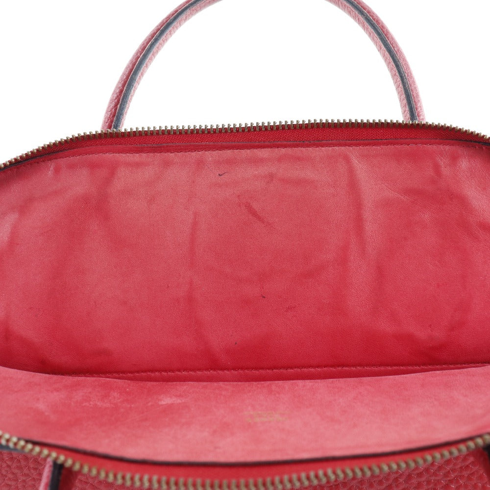 Hermes Bolide 35 Togo Handbag Red