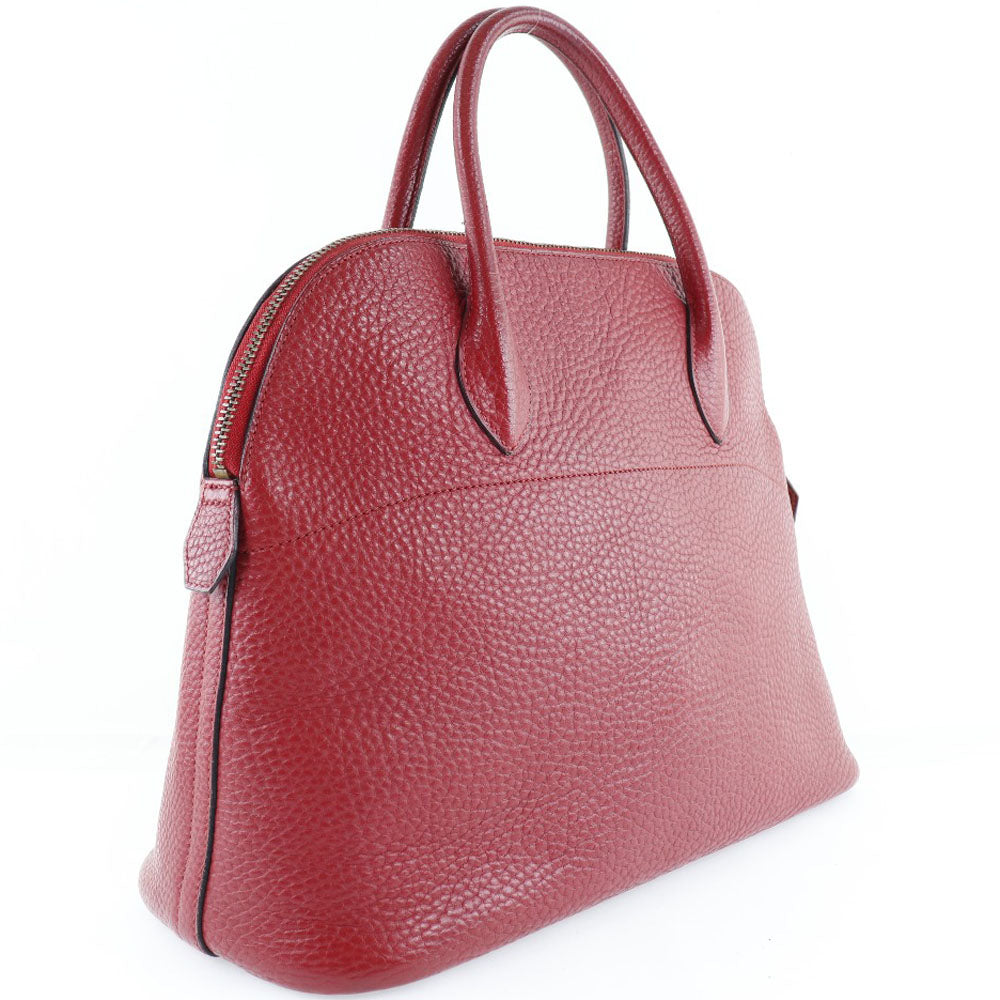 Hermes Bolide 35 Togo Handbag Red