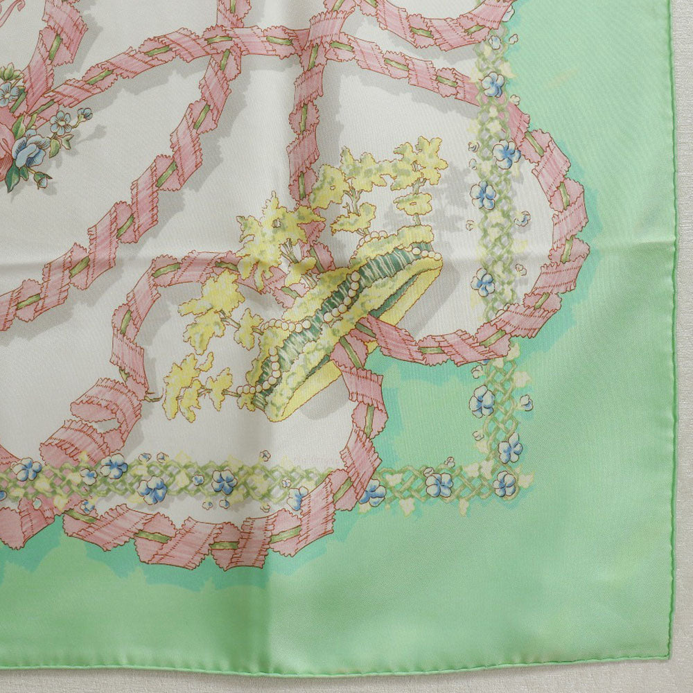 Hermes Silk Scarf 90cm Green