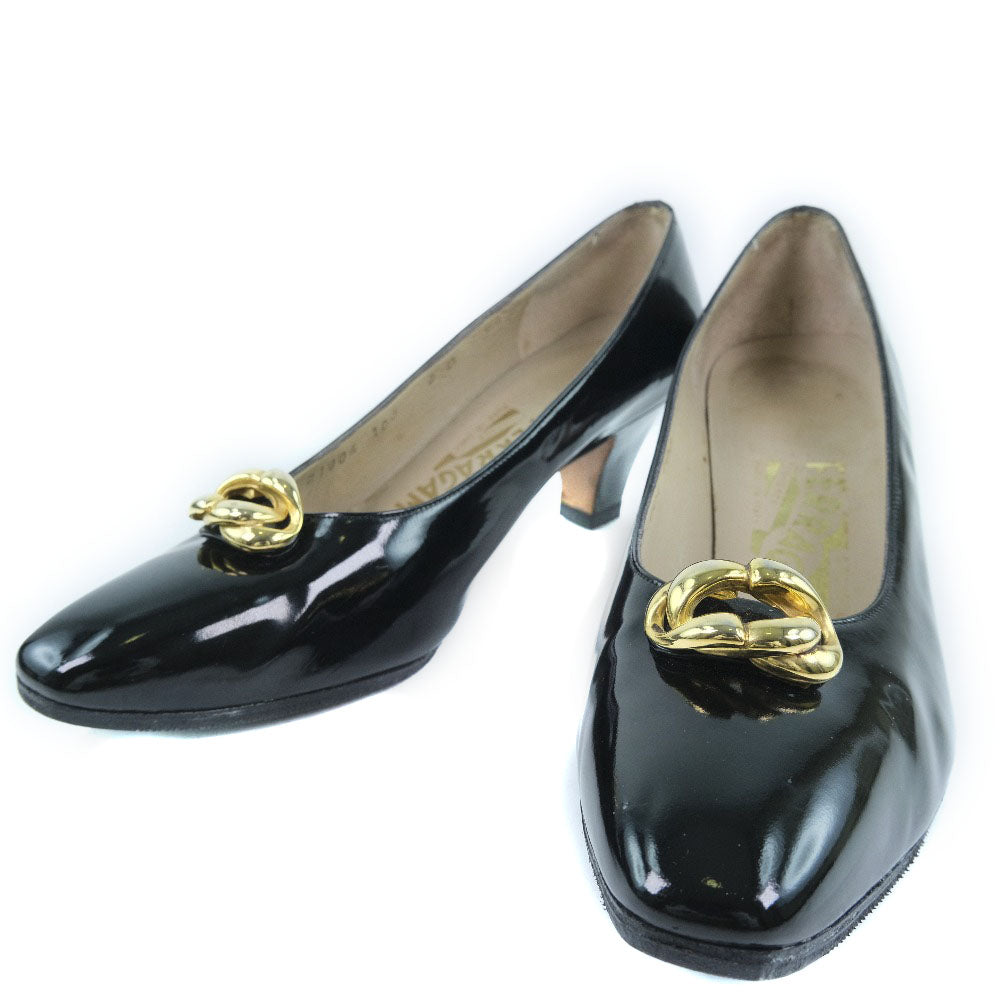 Salvatore Ferragamo Patent Leather Pumps