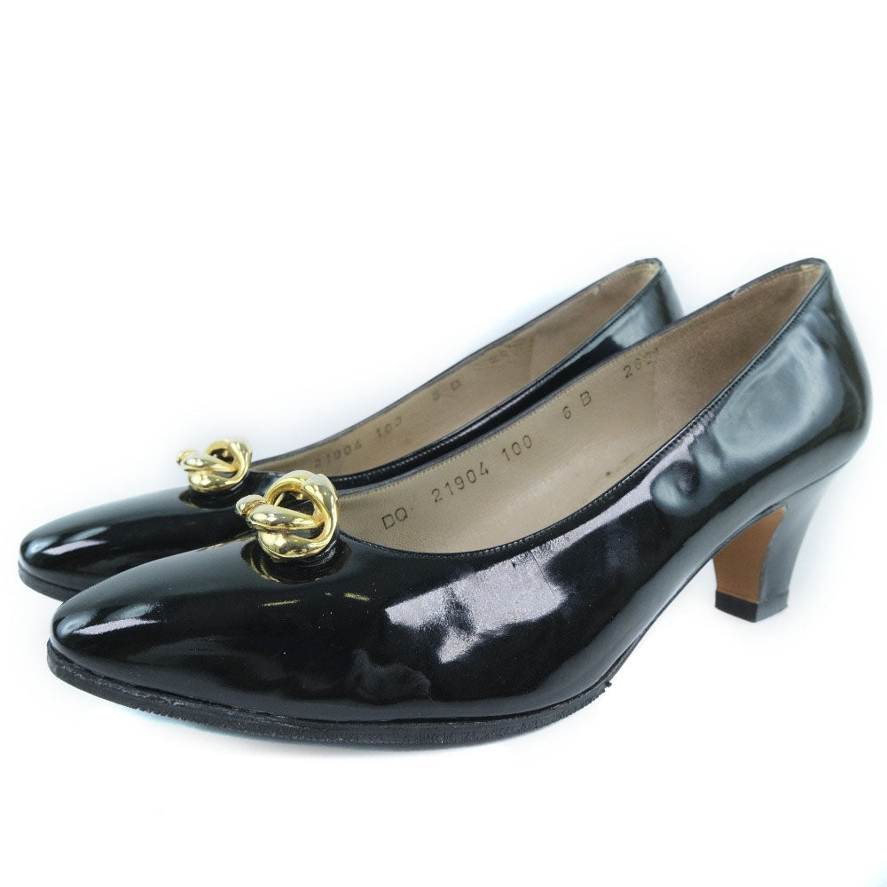 Salvatore Ferragamo Patent Leather Pumps