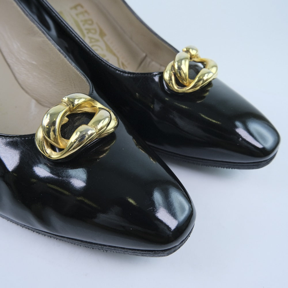 Salvatore Ferragamo Patent Leather Pumps