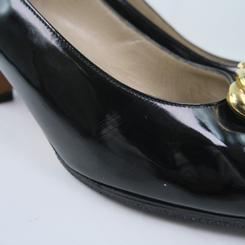 Salvatore Ferragamo Patent Leather Pumps