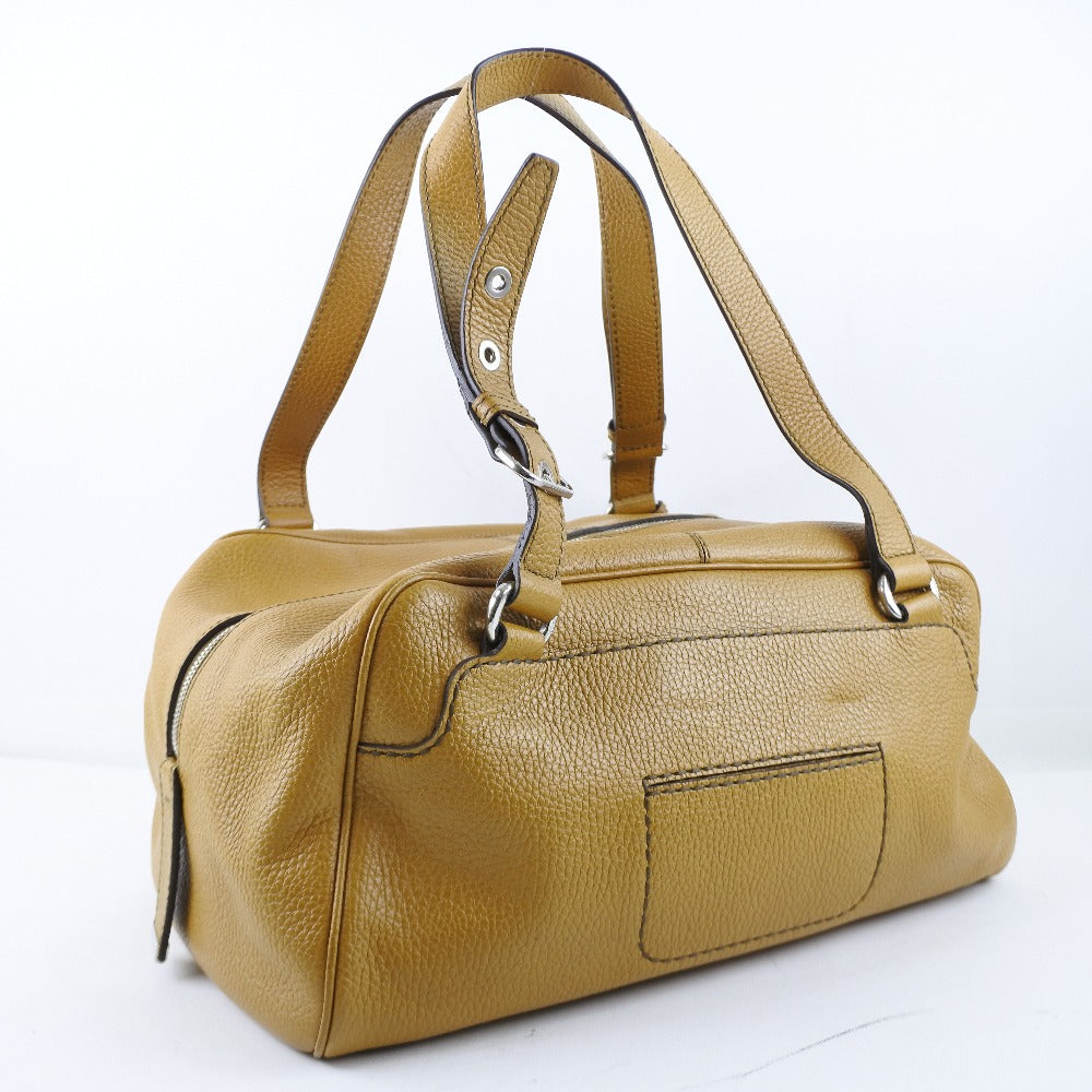 Tod's Leather Tote Bag Yellow