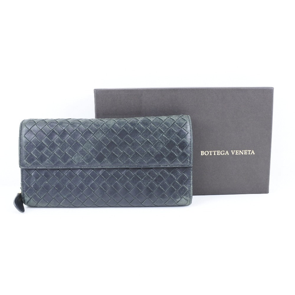 Bottega Veneta Intrecciato Calf Long Wallet