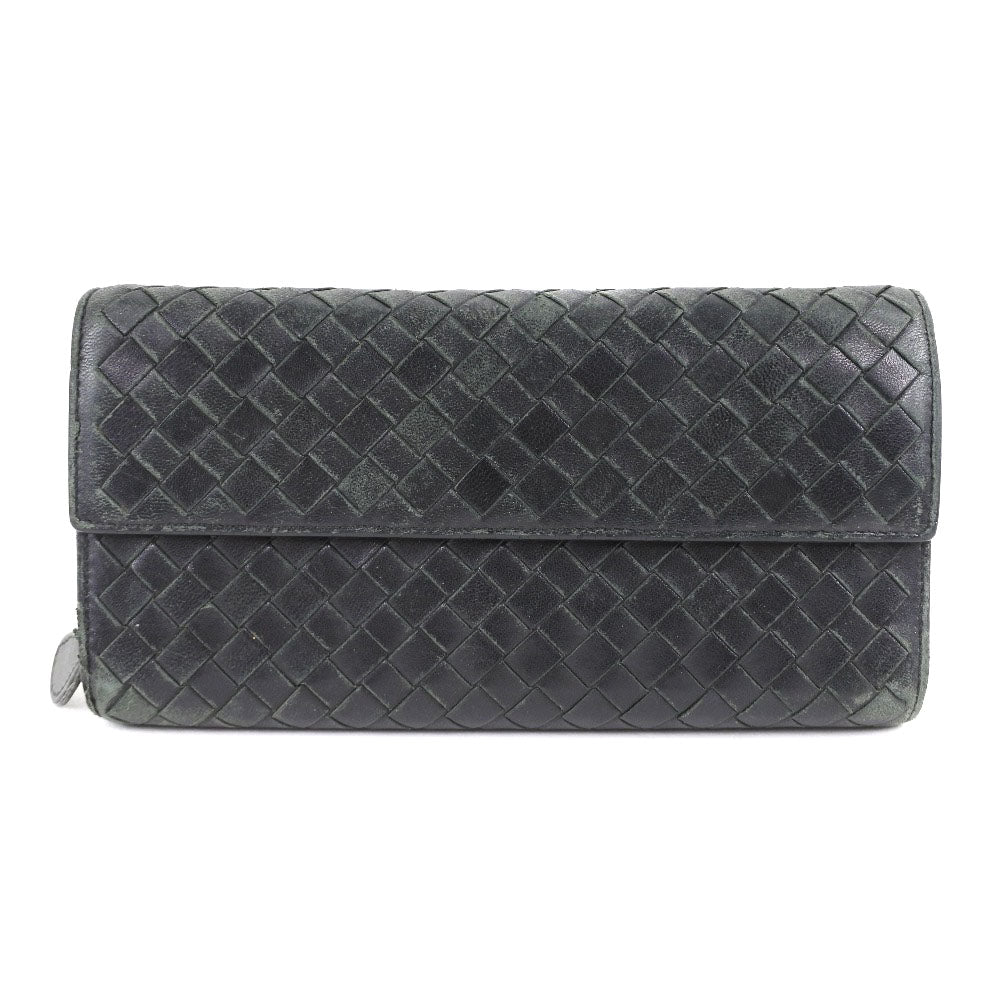 Bottega Veneta Intrecciato Calf Long Wallet