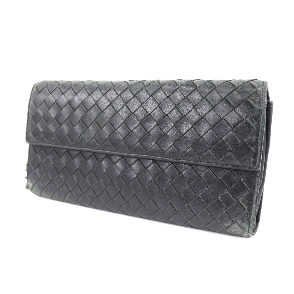 Bottega Veneta Intrecciato Calf Long Wallet