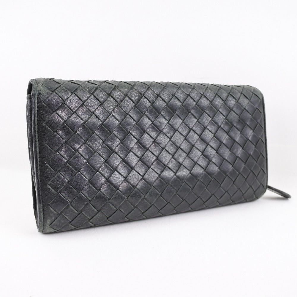 Bottega Veneta Intrecciato Calf Long Wallet