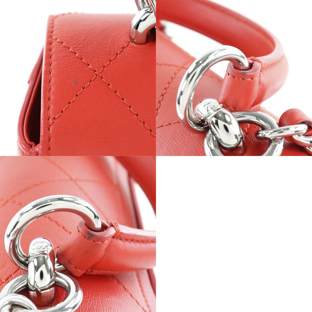 Chanel Chain Shoulder Bag Red