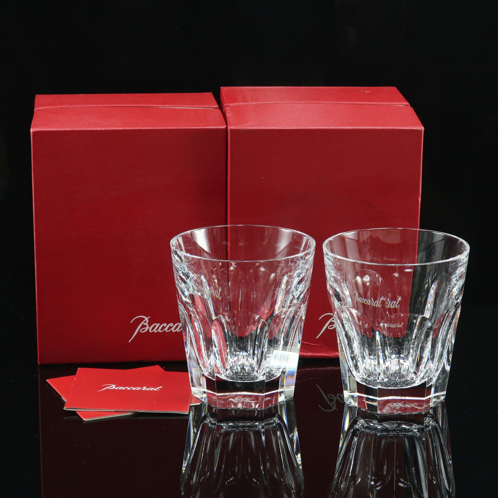 Baccarat Harcourt Crystal Tumblers Set of 2